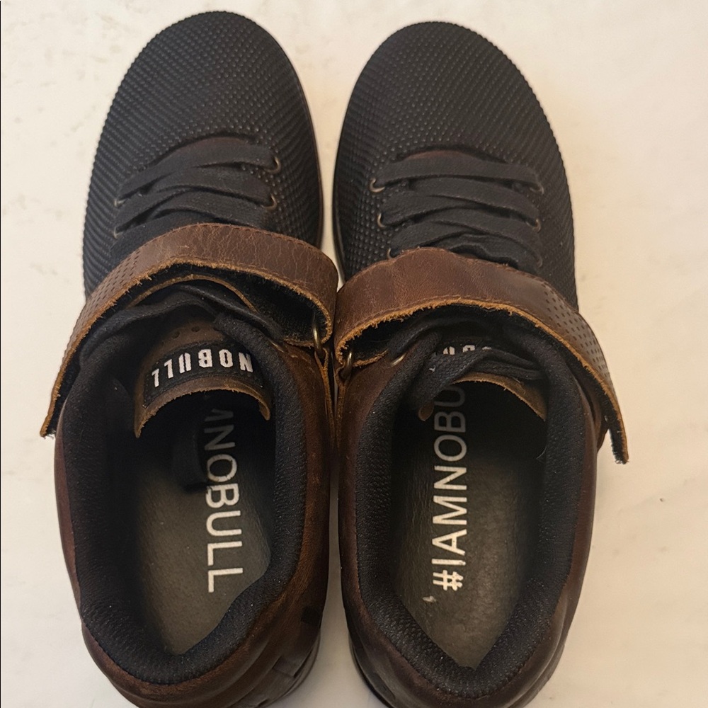 NOBULL Black and Brown Men’s Cross-Training Sneakers